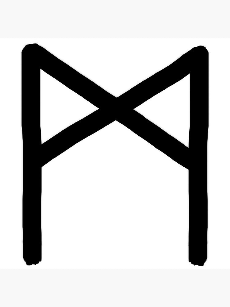 Runic ring forged in silver - Choose your rune!