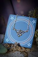 The VVitch - Collana in argento e labradorite blu