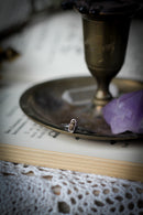 Magic of Water - Pyritized Gastropod Fossil and Silver Ring