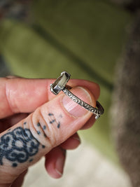 [Réservé] Le Secret de Vénus - Bague en quartz rutile doré et argent