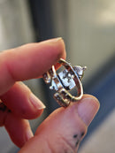 Fae - Opale de Lightning Ridge et quartz clair, argent