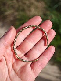 Commande Karen - bracelets forgés en laiton