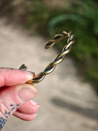 Commande Karen - bracelets forgés en laiton