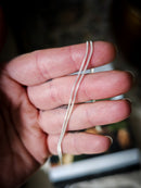 Chaîne argent 925, maille gourmette diamantée 1,2 mm, 40 cm