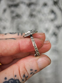 [Réservé] La Reine Occulte - Bague en rubis étoilé et argent