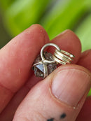 [Réservé] L'Oracle - Pendentif en diamant Herkimer brut et argent
