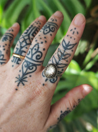 [Réservé] Douves - Bague en quartz chamane et argent