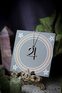 Jupiter - Silver forged necklace