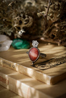 Carpo - Bague en jaspe impérial et argent