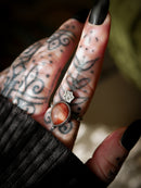 Carpo - Bague en jaspe impérial et argent