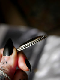 La Dame Blanche - Collier en quartz fumé et argent