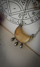 Blessing - Collier en agate iris et argent