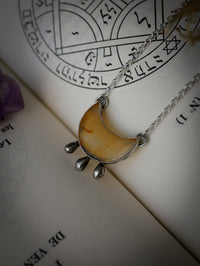 Blessing - Collier en agate iris et argent