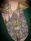 Blessing - Collier en agate iris et argent