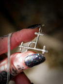 Lilith - Collier forgé en argent