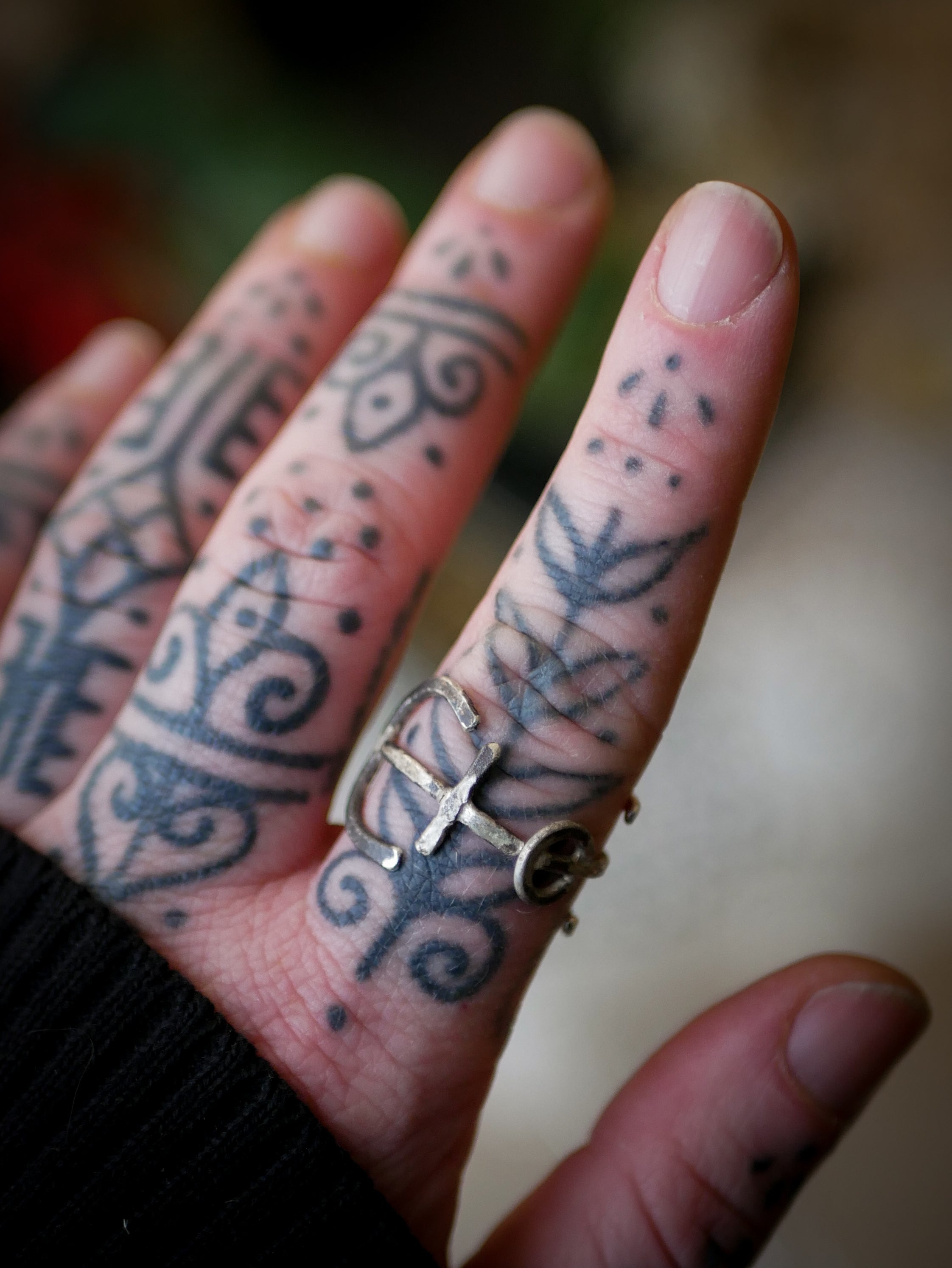 Protection - Bague forgée en argent