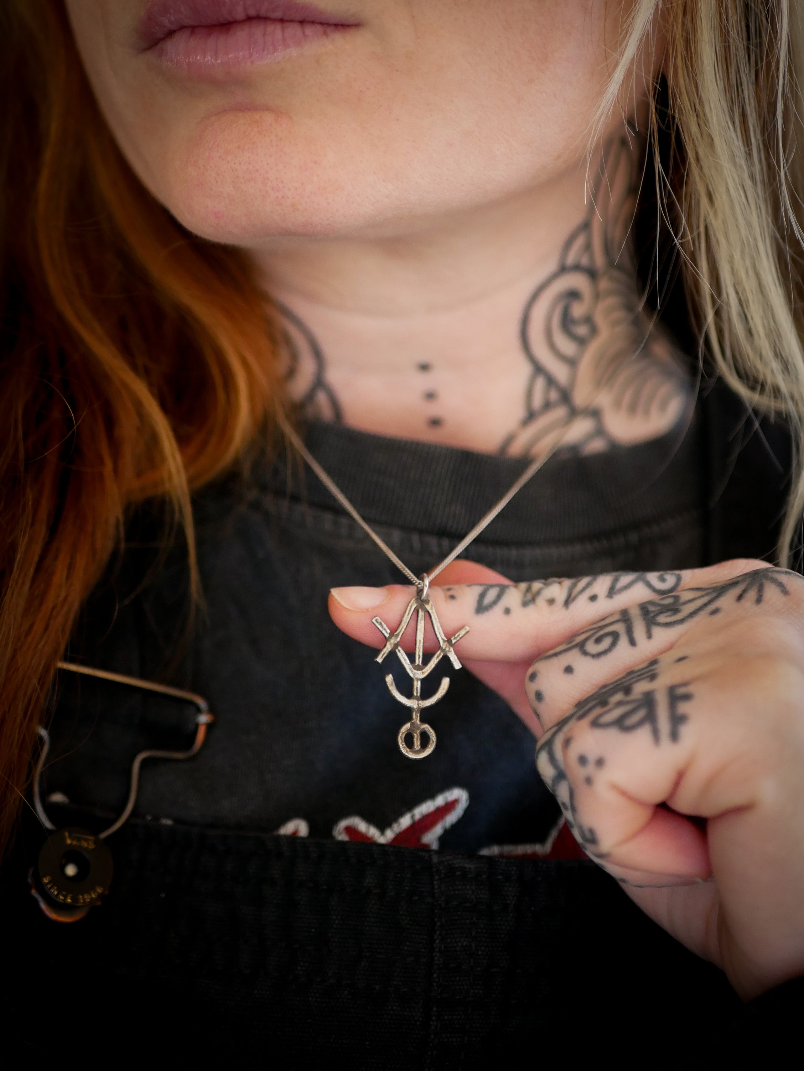 Sorcellerie - Collier forgé en argent