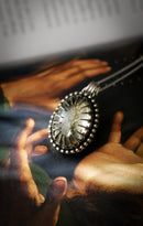 L'Esprit des Douves - Collier en argent et améthyste verte (prasiolite)