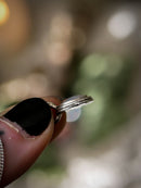 Starseed - Collier en opale de Lightning Ridge et quartz clair, argent