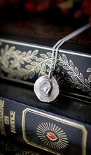 The Shepherd's Star - Collana bifacciale in diamante Herkimer e argento, stella coniata