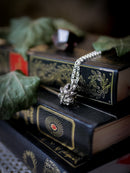 Il Tesoro del Troll - Collana realizzata con pepite di pirite grezza e argento