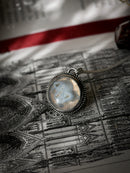 Ecclesia - Collana gotica in quarzo solare e argento