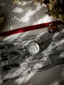 Ecclesia - Collana gotica in quarzo solare e argento