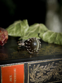 La Medium - Bague en scapolite et argent