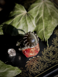 La Medium - Bague en scapolite et argent