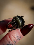 La Medium - Bague en scapolite et argent