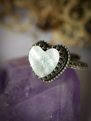 Vénus - Bague en nacre de Tahiti et argent