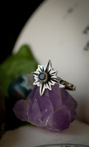 Starseed - Bague en labradorite bleue et argent