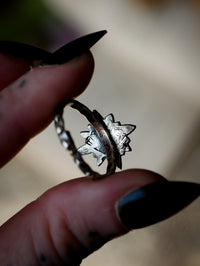 Starseed - Bague en labradorite bleue et argent