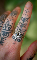 Starseed - Bague en labradorite bleue et argent
