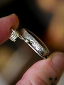 Magie Astrale - Pendentif en opale Boulder et argent, étoile du Nord au dos