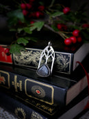 Le Coven - Collier gothique en nuumite et argent